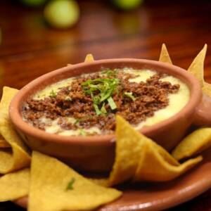 Cazuela de choriqueso