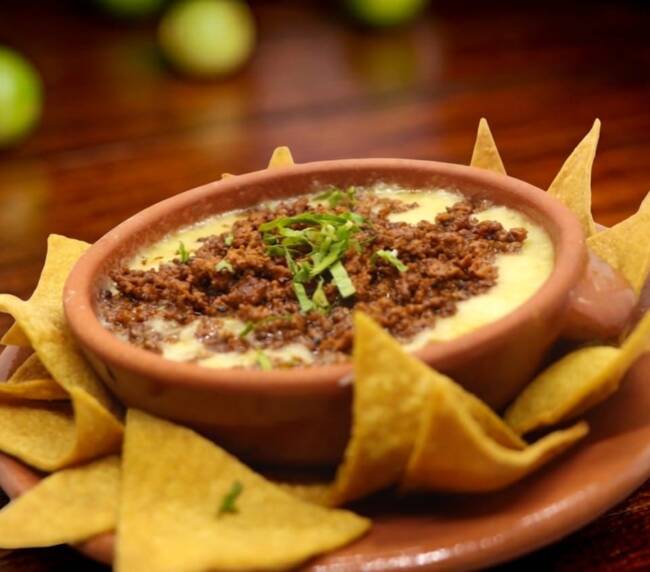 Cazuela de choriqueso