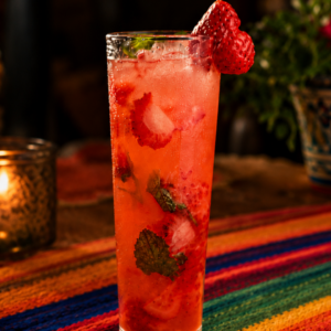 Bebida de combinación – Limón con fresa